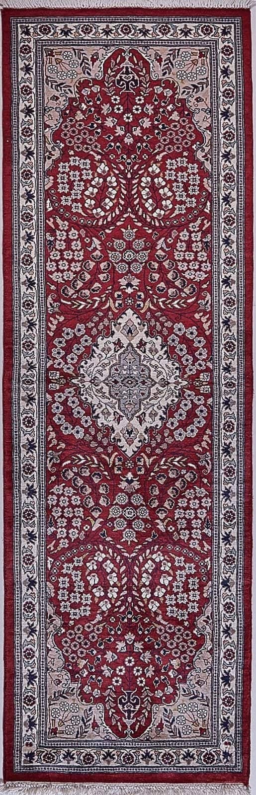 INDIAN KASHMIR HANDMADE WOOL CARPET