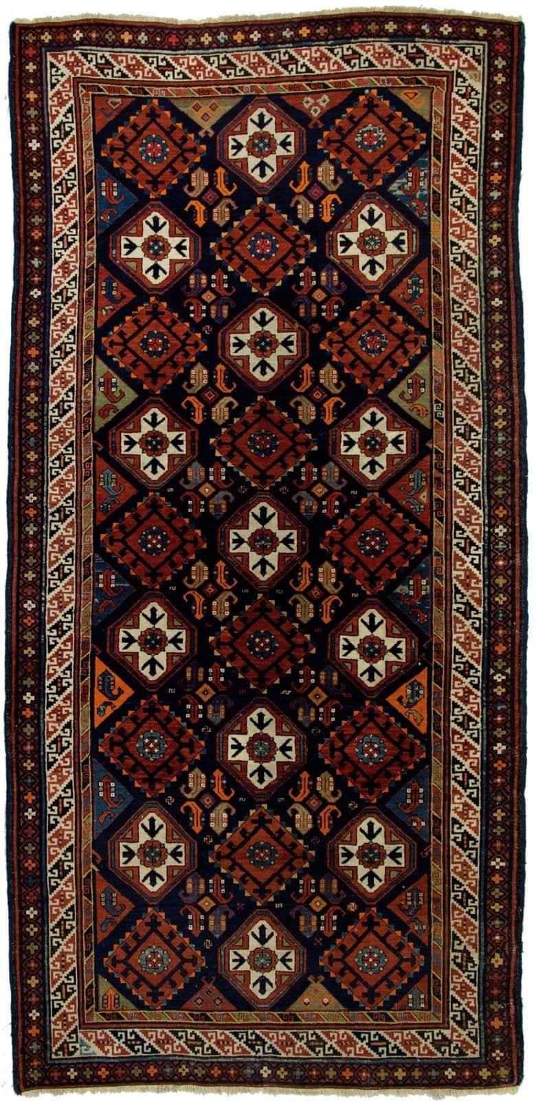 AZERBAJDZSÁN SHIRVAN DAGISTAN KÉZI CSOMÓZÁSÚ GYAPJÚ SZŐNYEG