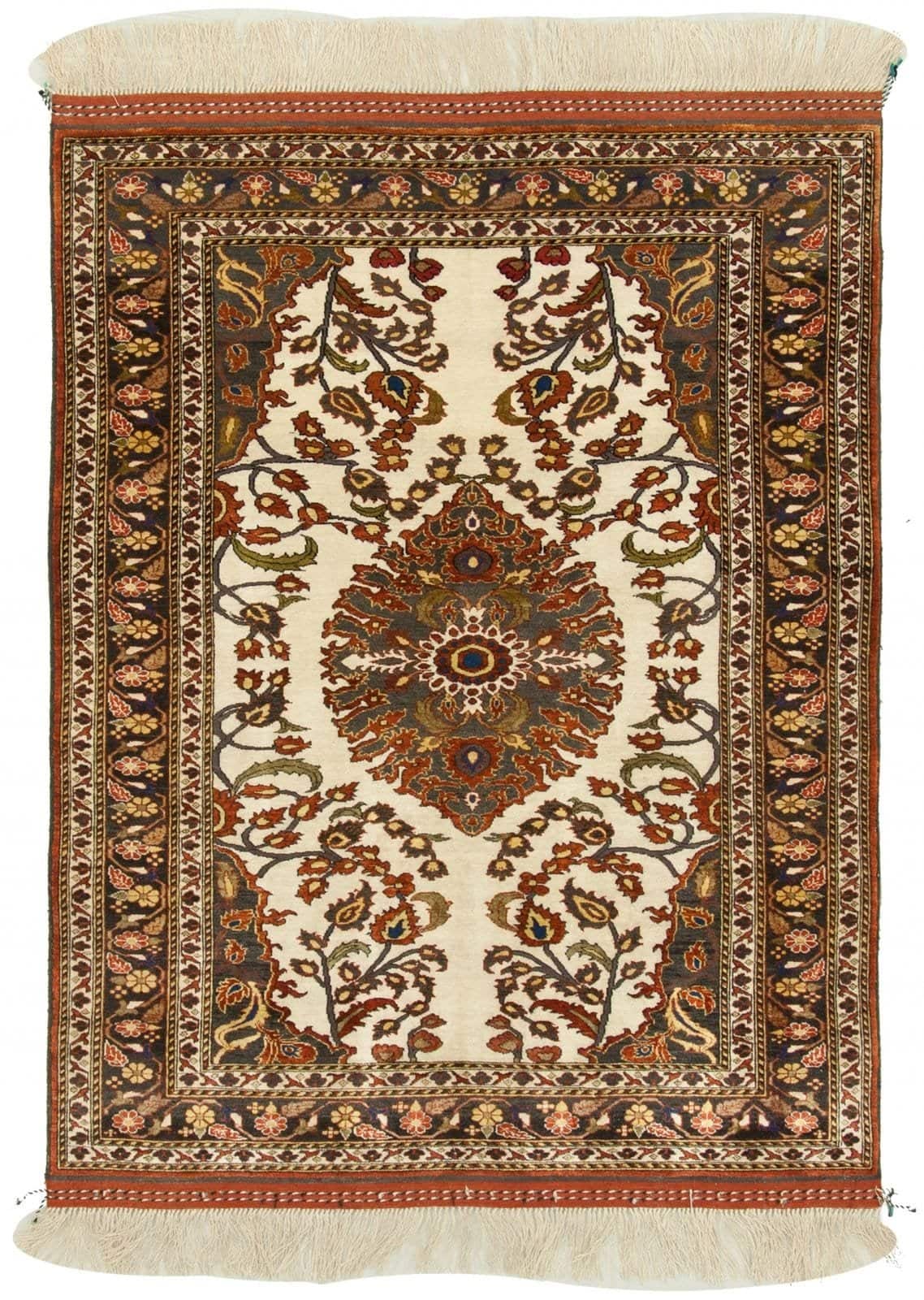 AFGHAN MAURI SILK HANDMADE CARPET