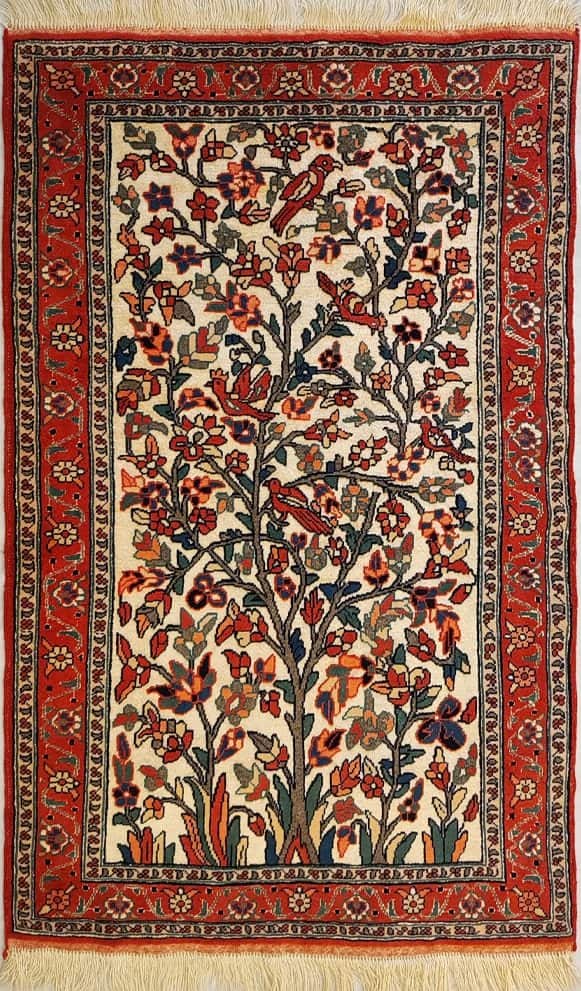 IRANIAN QUCHAN HANDMADE WOOL CARPET