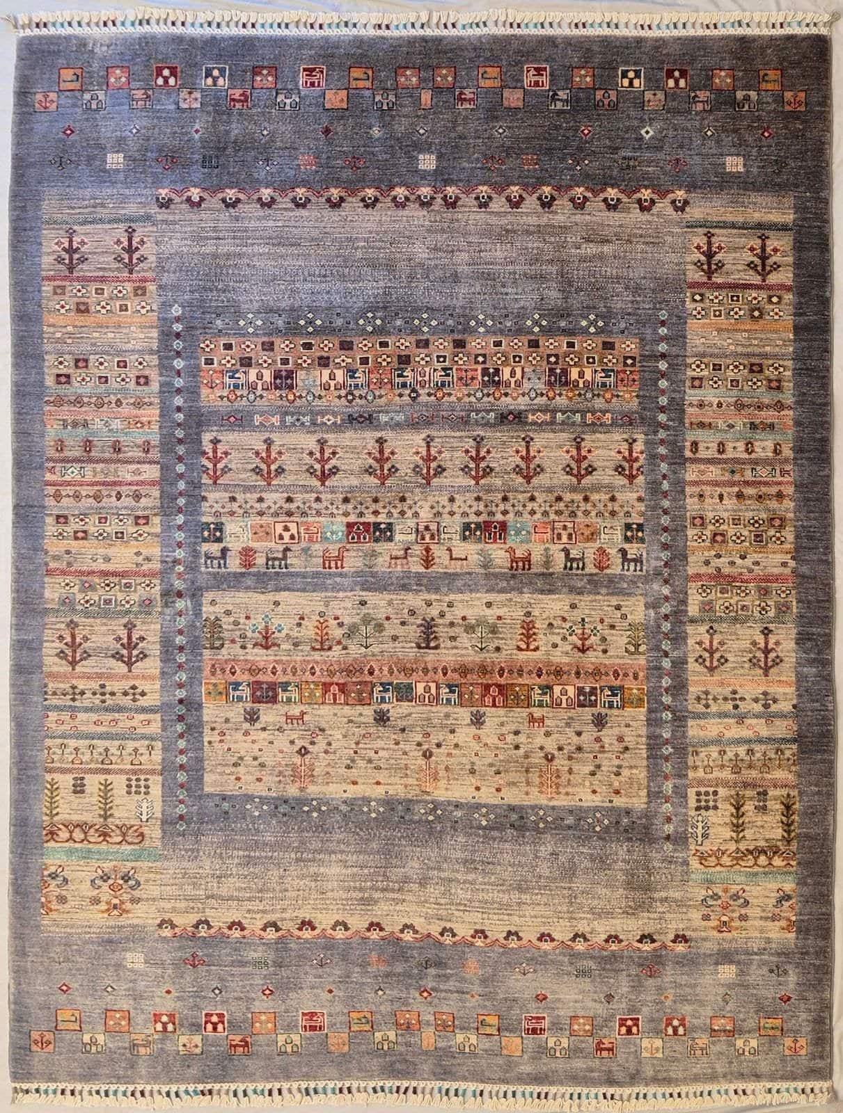 AFGÁN SHIRVAN KÉZI CSOMÓZÁSÚ GYAPJÚ SZŐNYEG