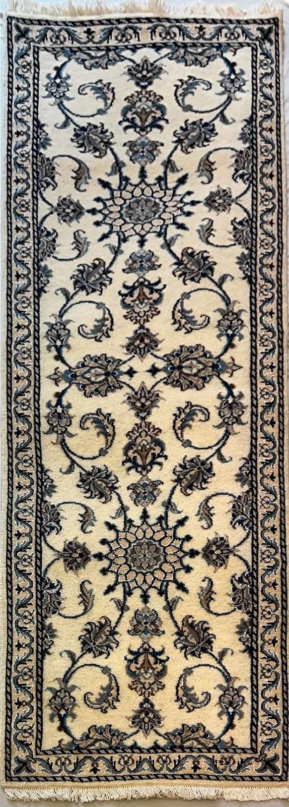 IRANIAN NAIN 9-LA HANDMADE WOOL CARPET