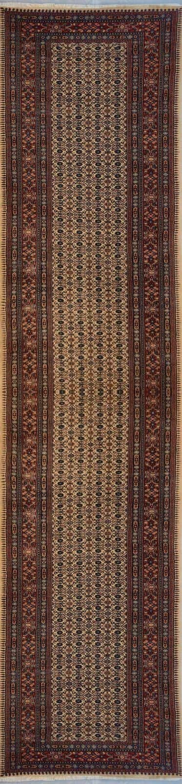IRANIAN MOUD HANDMADE WOOL CARPET