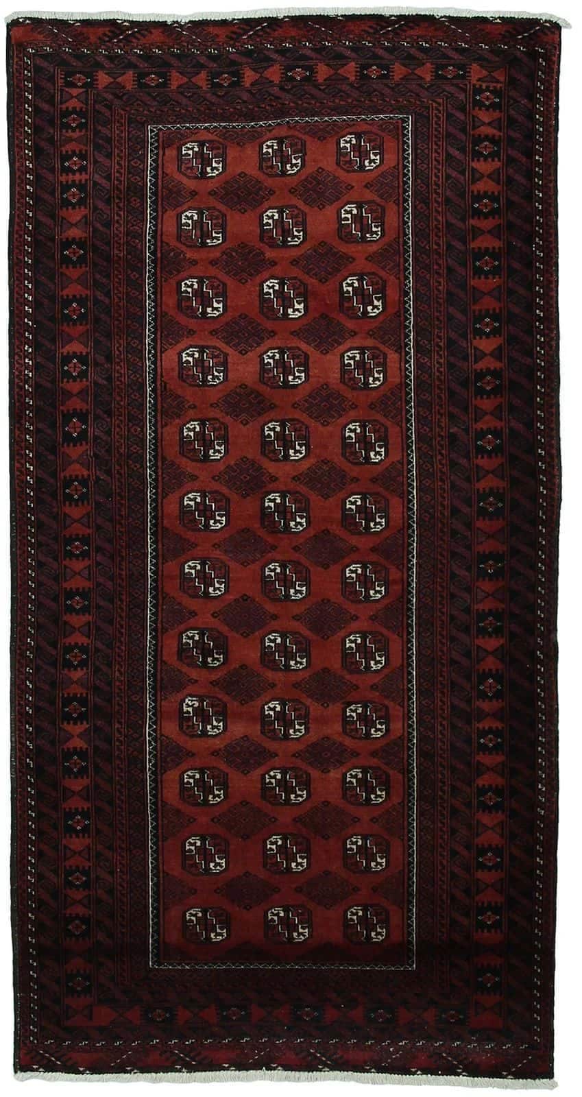 IRANIAN BALOUCH HANDMADE WOOL CARPET