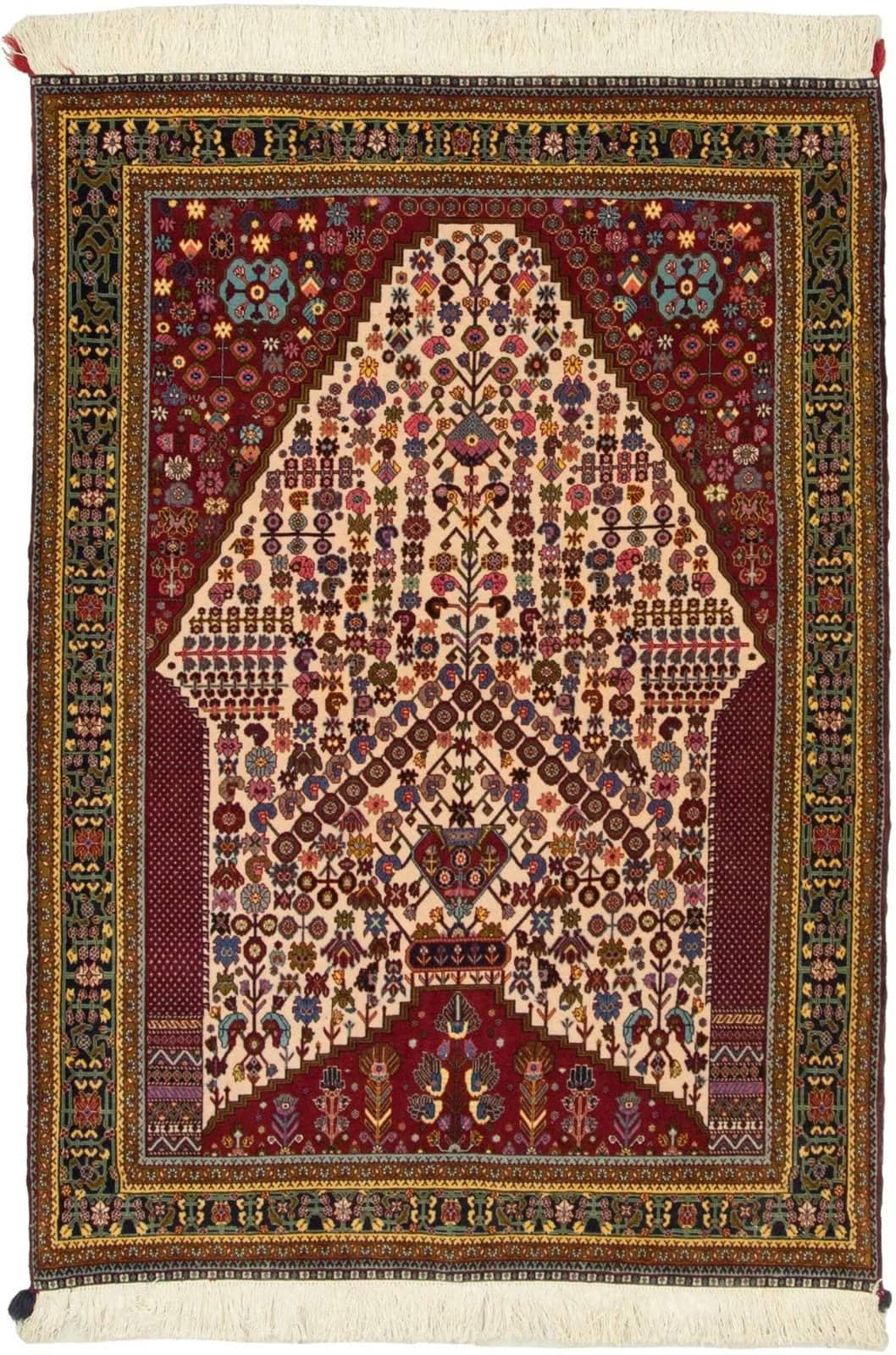 IRANIAN QASHQAI HANDMADE WOOL CARPET