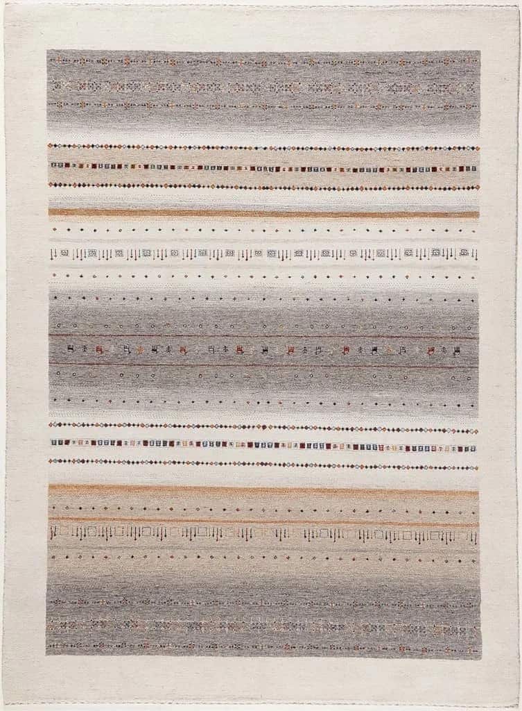 INDIAN LORIBAFT HANDMADE WOOL CARPET