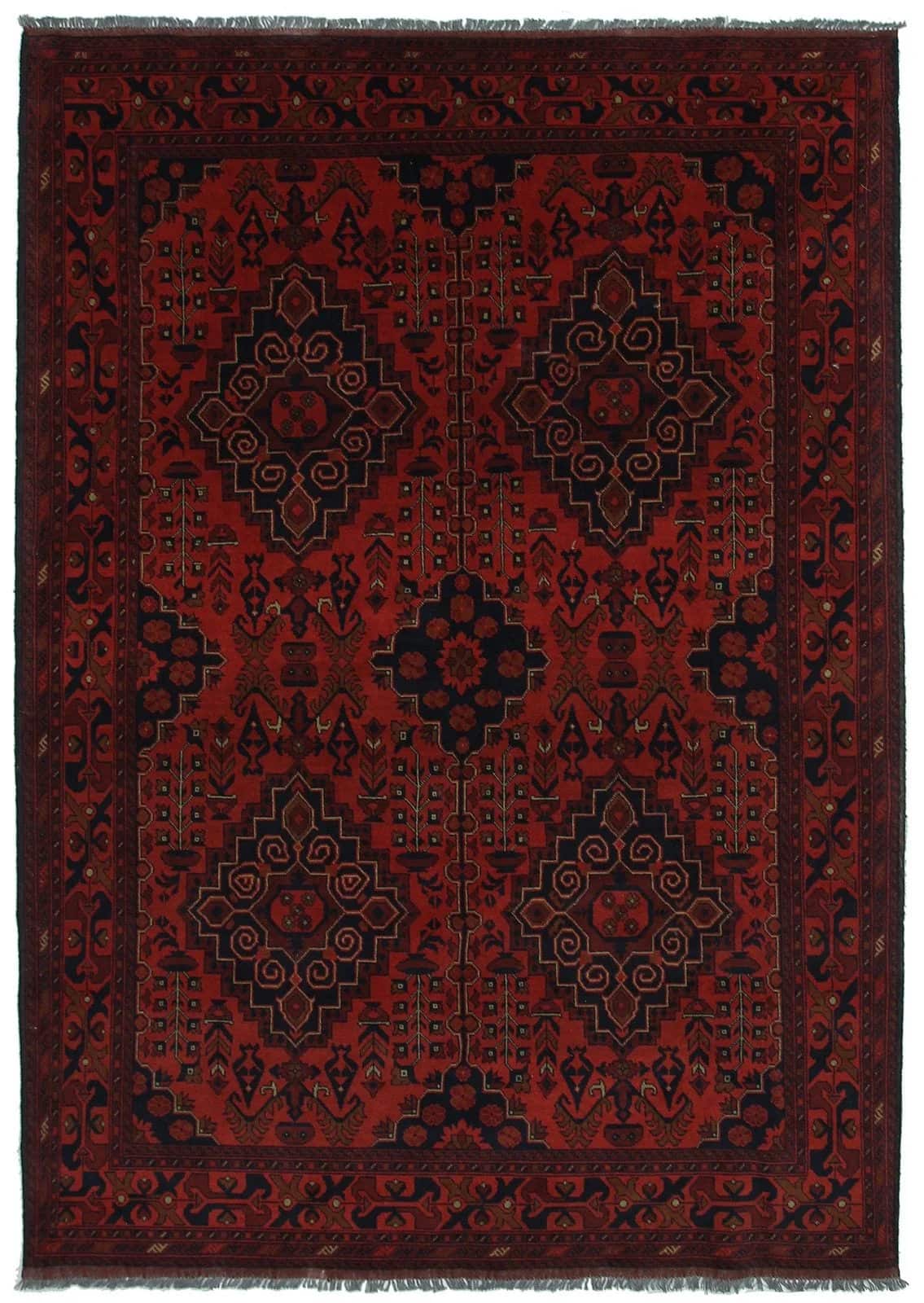 AFGHAN KHAL MOHAMMADI HANDMADE WOOL CARPET