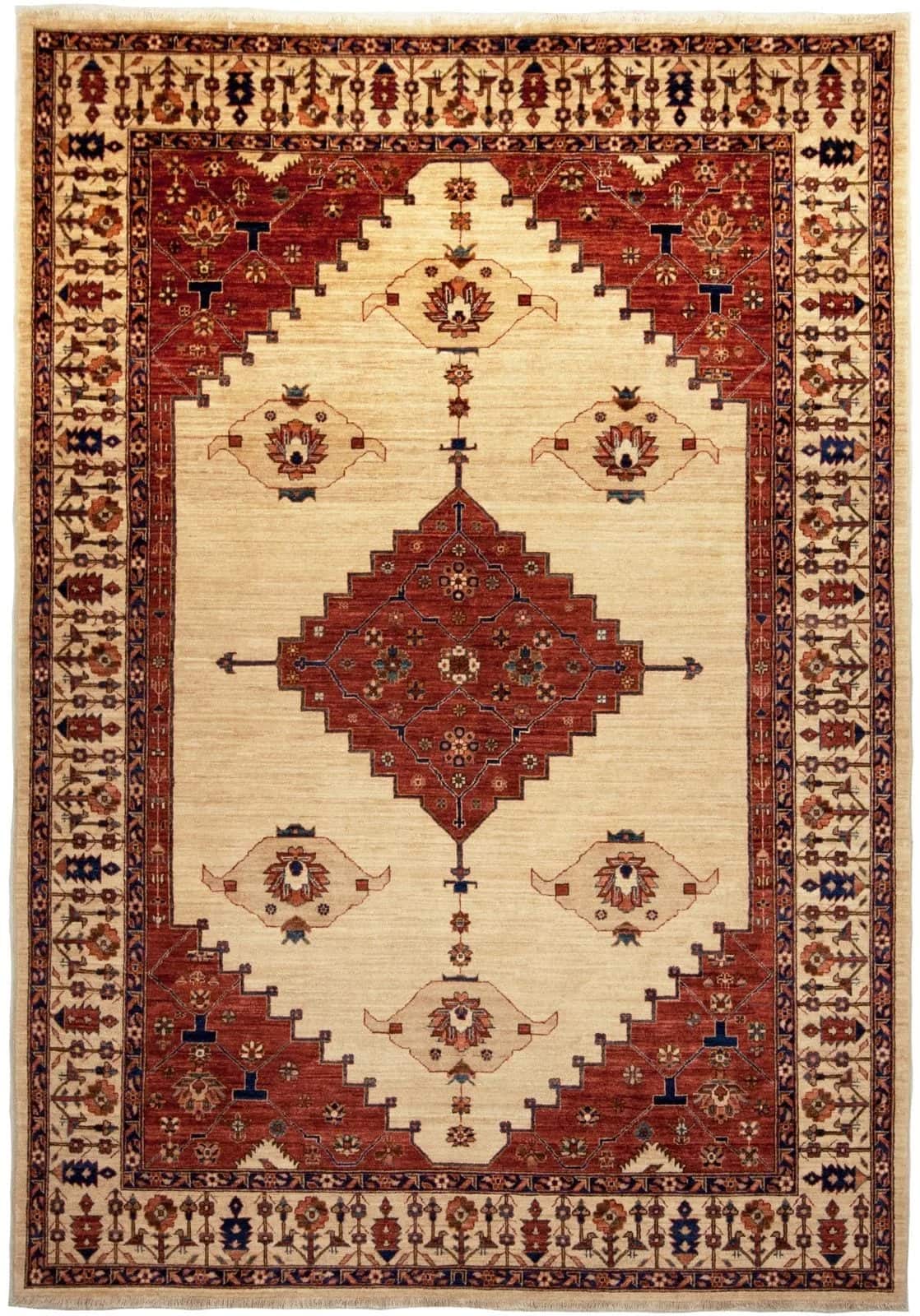 AFGHAN ARIANA HANDMADE WOOL CARPET