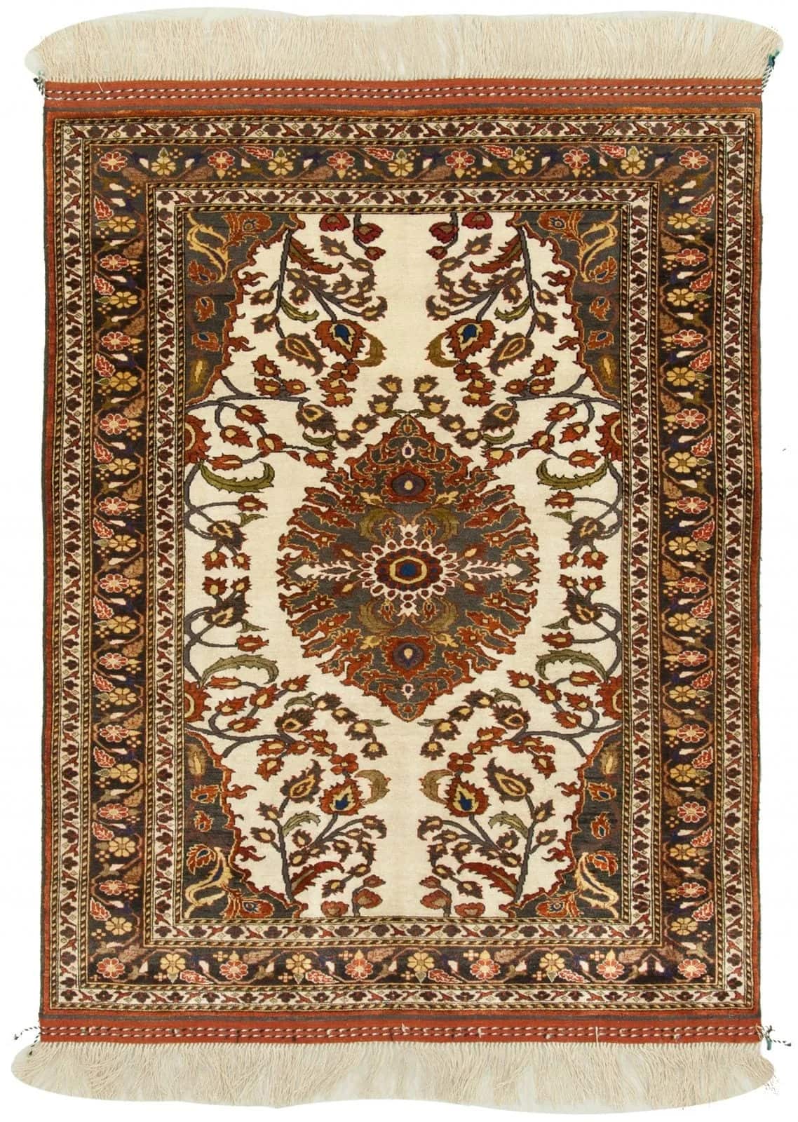 AFGHAN MAURI SILK HANDMADE CARPET