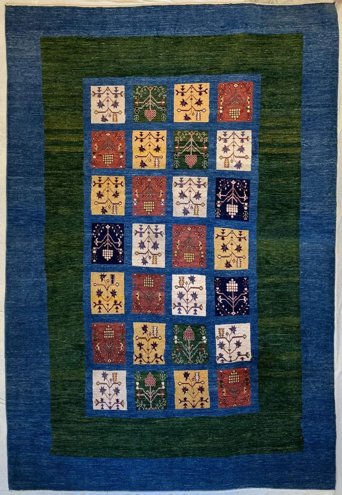INDIAN LORIBAFT HANDMADE WOOL CARPET