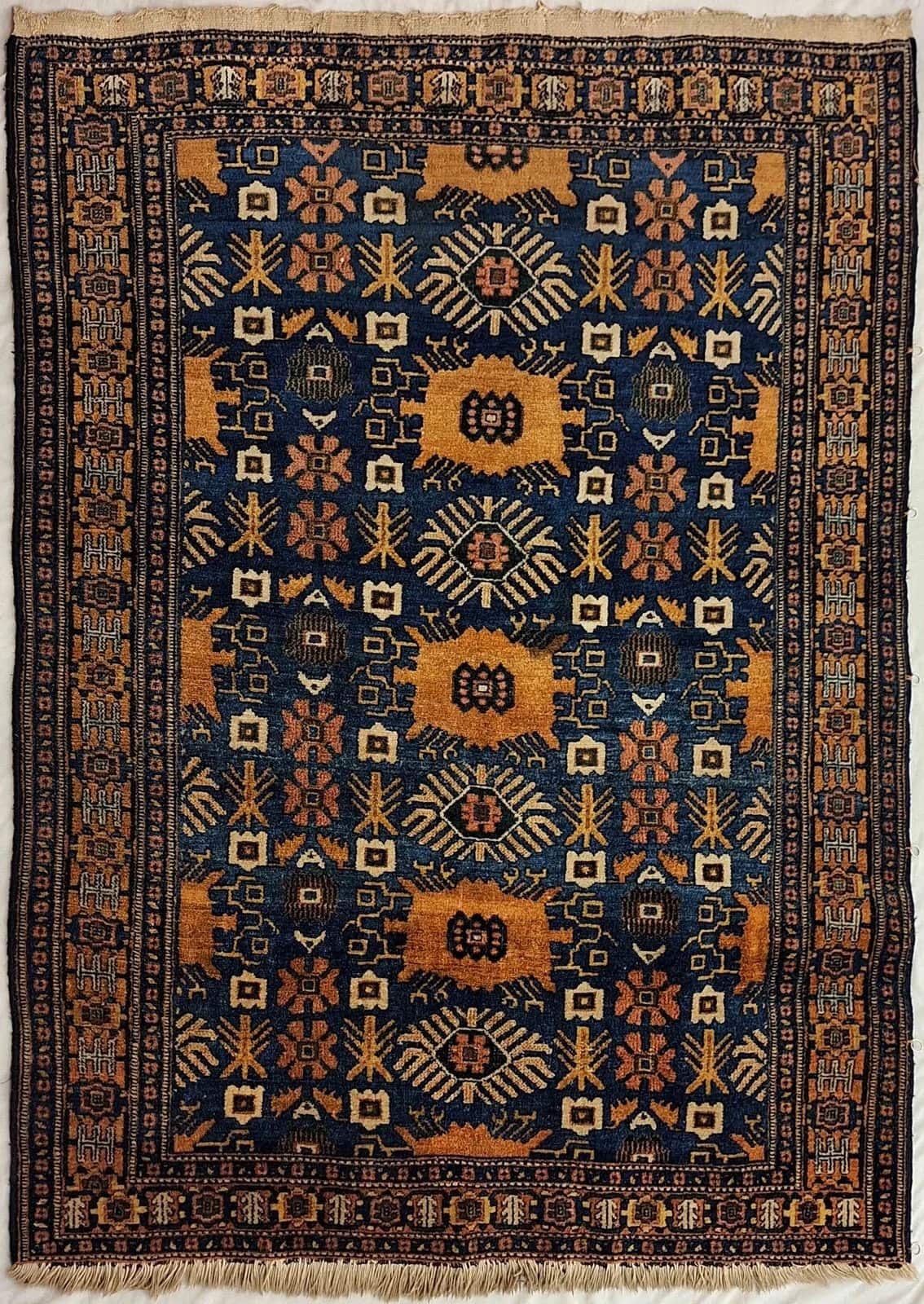 IRANIAN KERMANSHAH HANDMADE WOOL CARPET