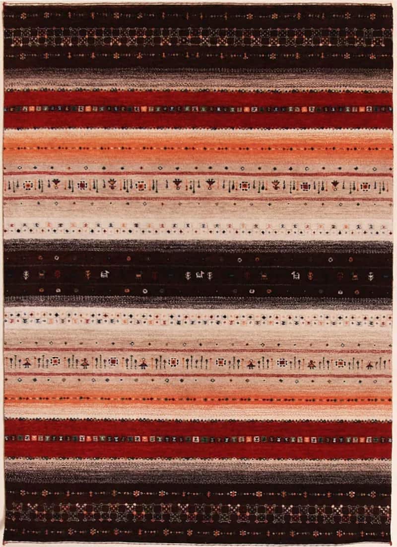 INDIAN LORIBAFT HANDMADE WOOL CARPET