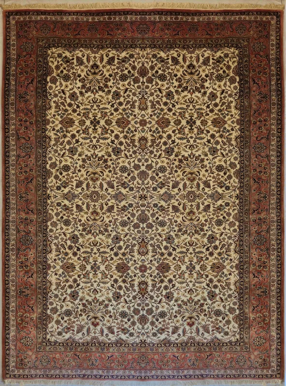 INDIAN SAROUGH HANDMADE WOOL CARPET