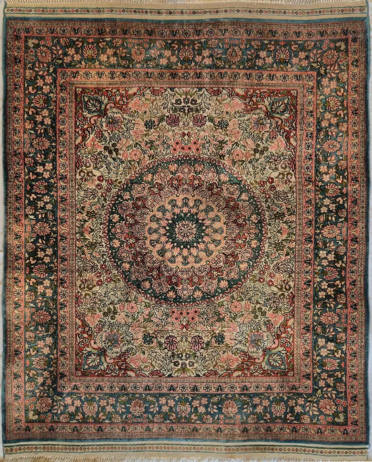 CHINESE SILK HANDMADE CARPET