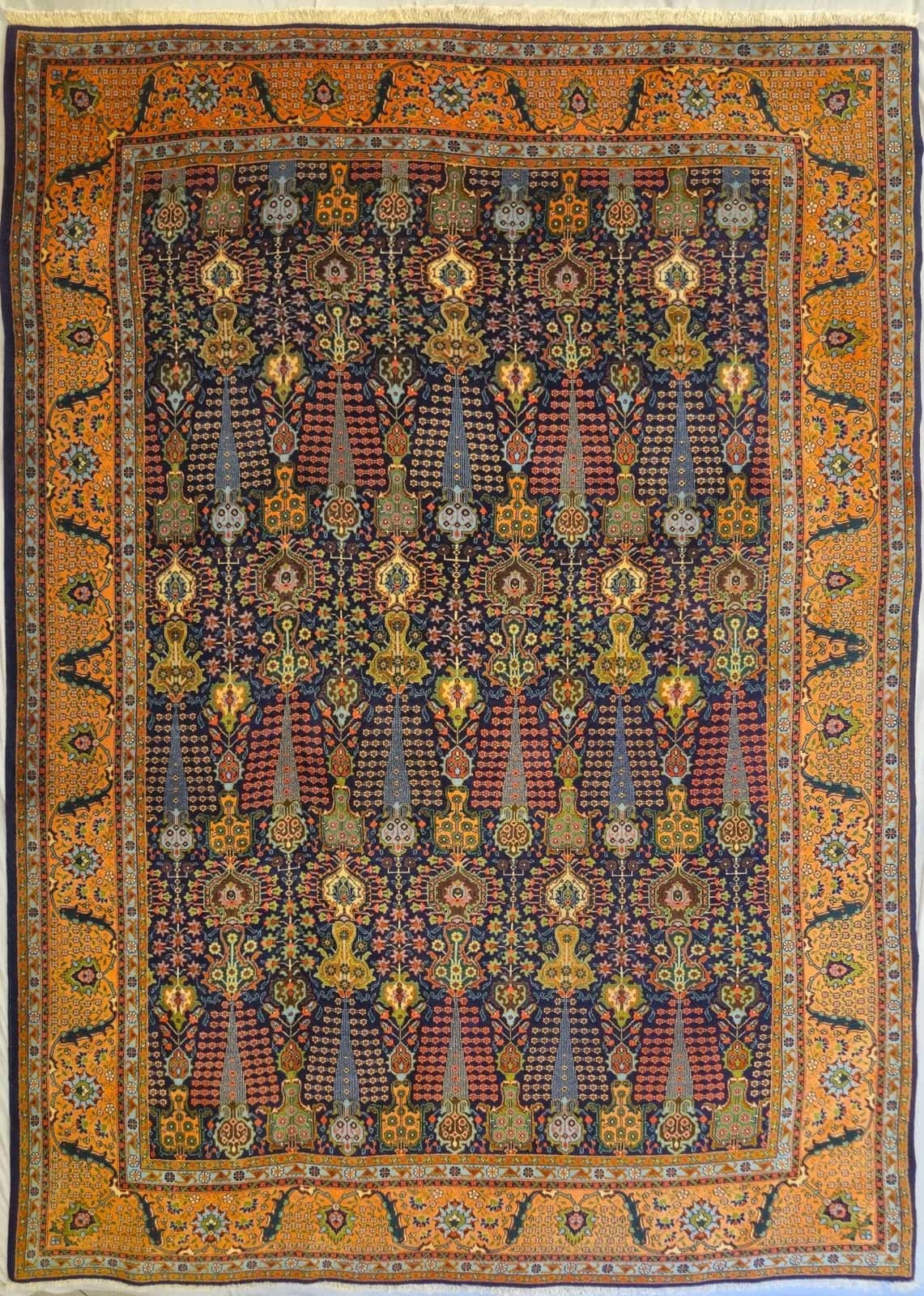 IRANIAN TABRIZ HANDMADE WOOL CARPET
