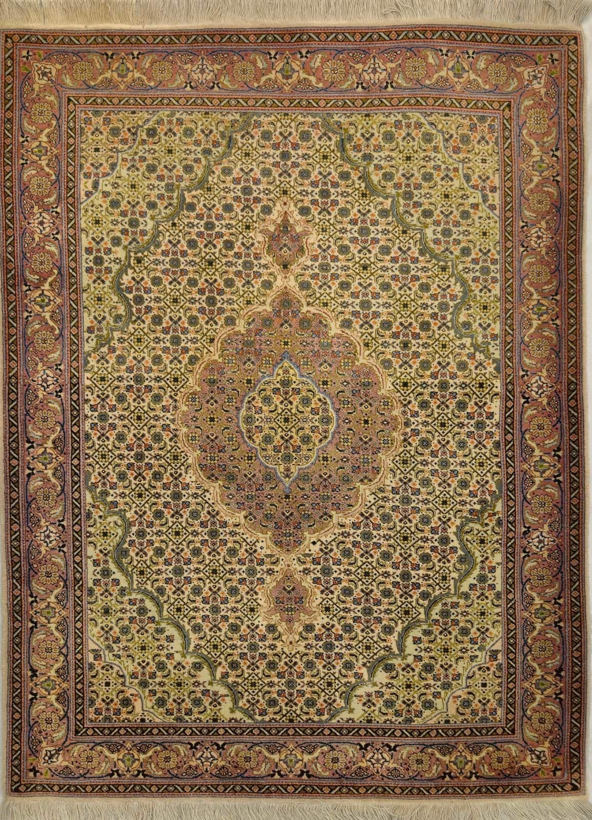 IRANIAN TABRIZ HANDMADE WOOL CARPET