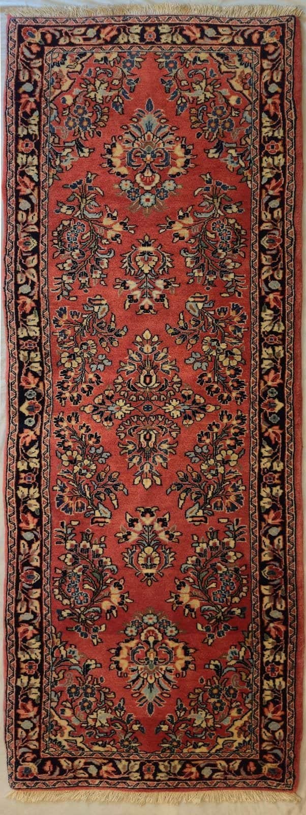 IRANIAN SAROUGH HANDMADE WOOL CARPET
