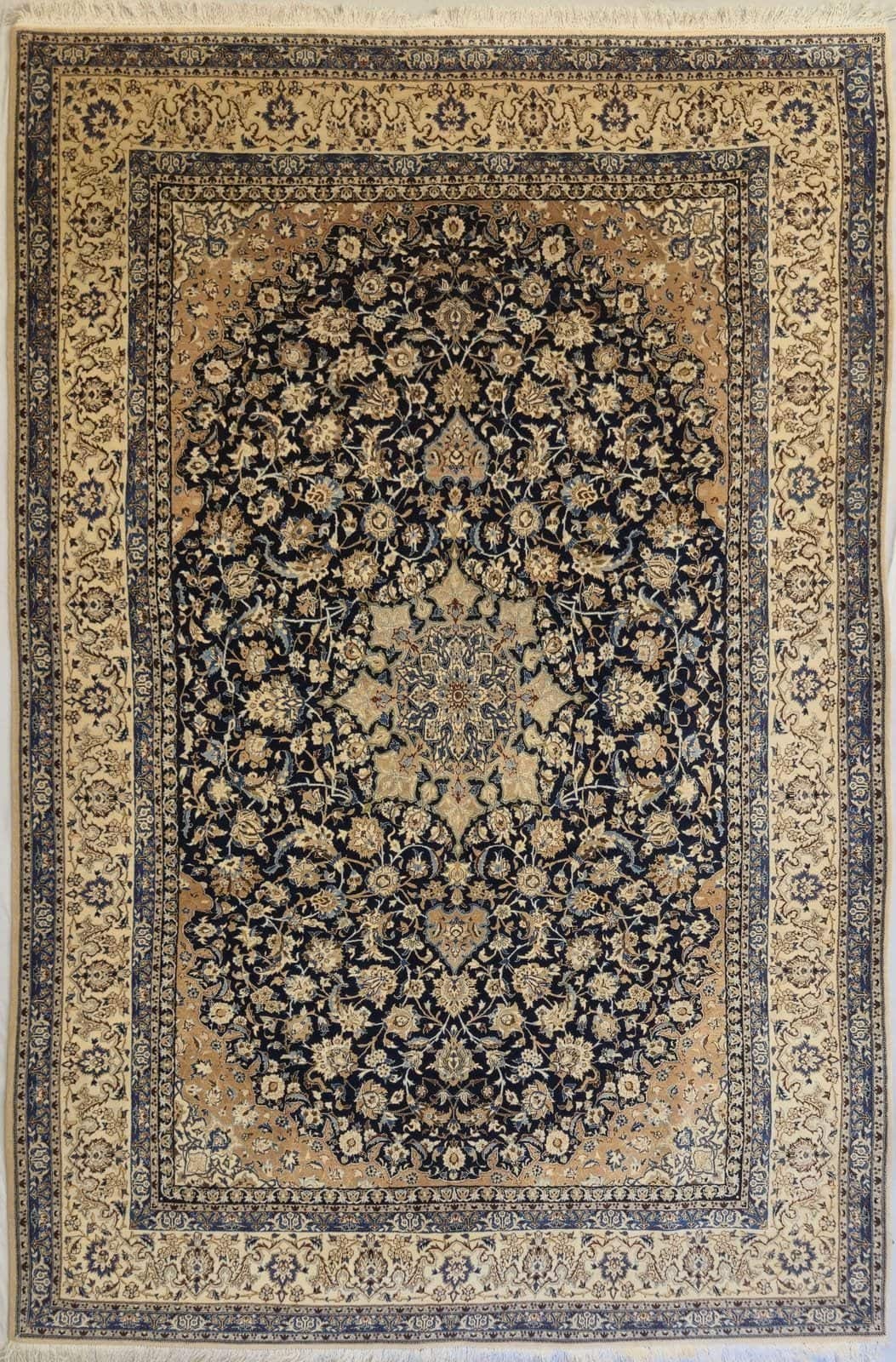 IRANIAN NAIN 4-LA HANDMADE CARPET
