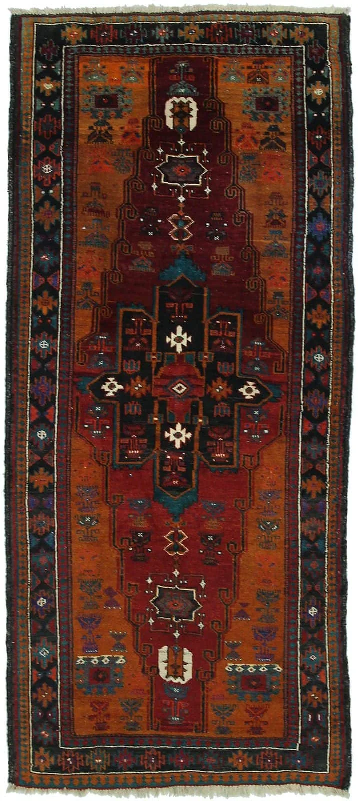 IRANIAN BALOUCH HANDMADE WOOL CARPET