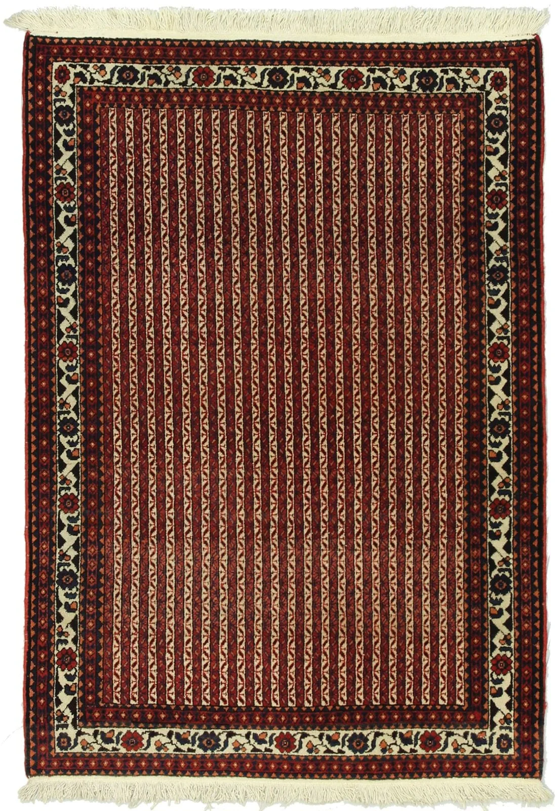 IRANIAN ABADEH HANDMADE WOOL CARPET
