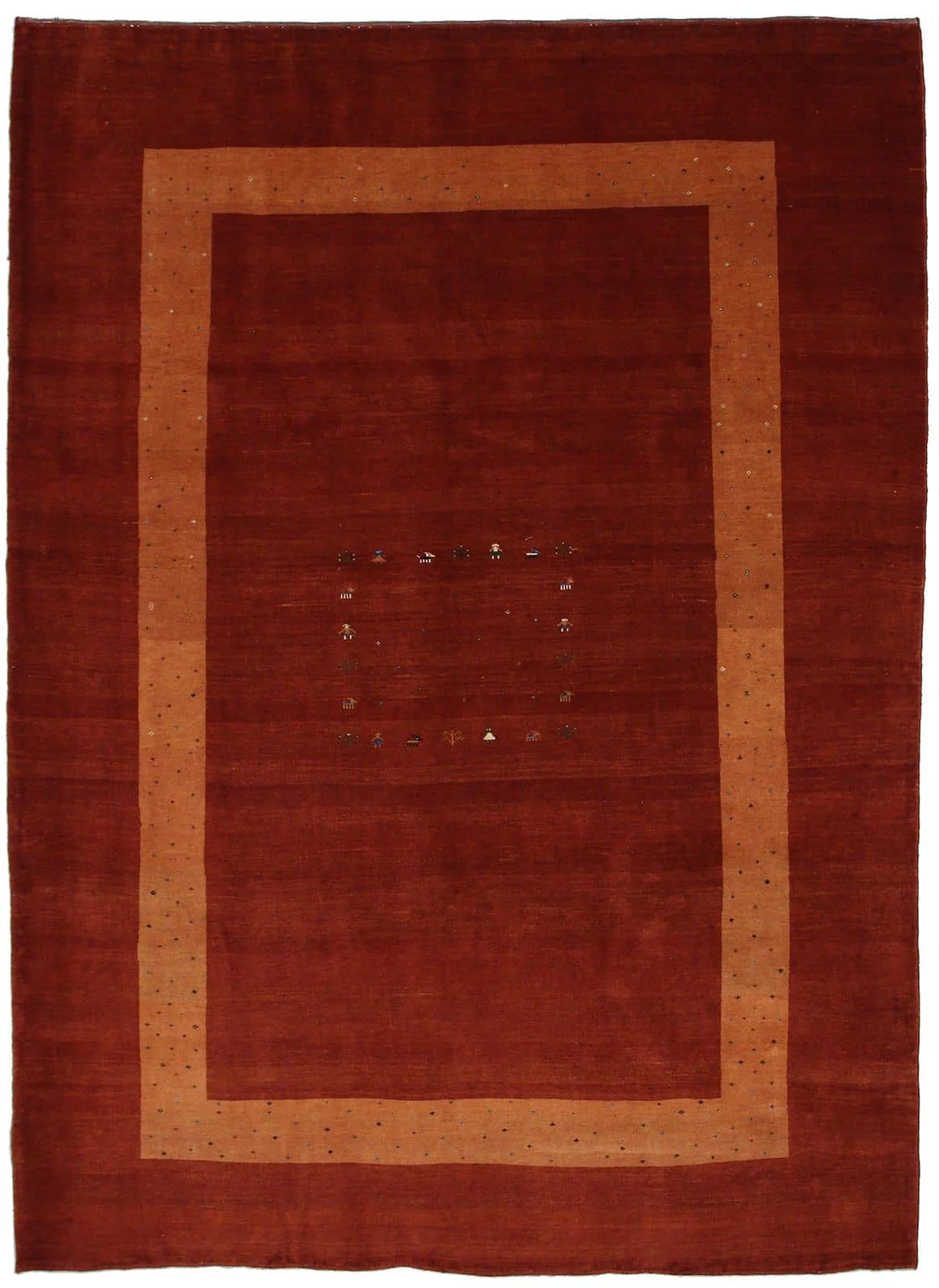 INDIAN KASHKULI HANDMADE WOOL CARPET