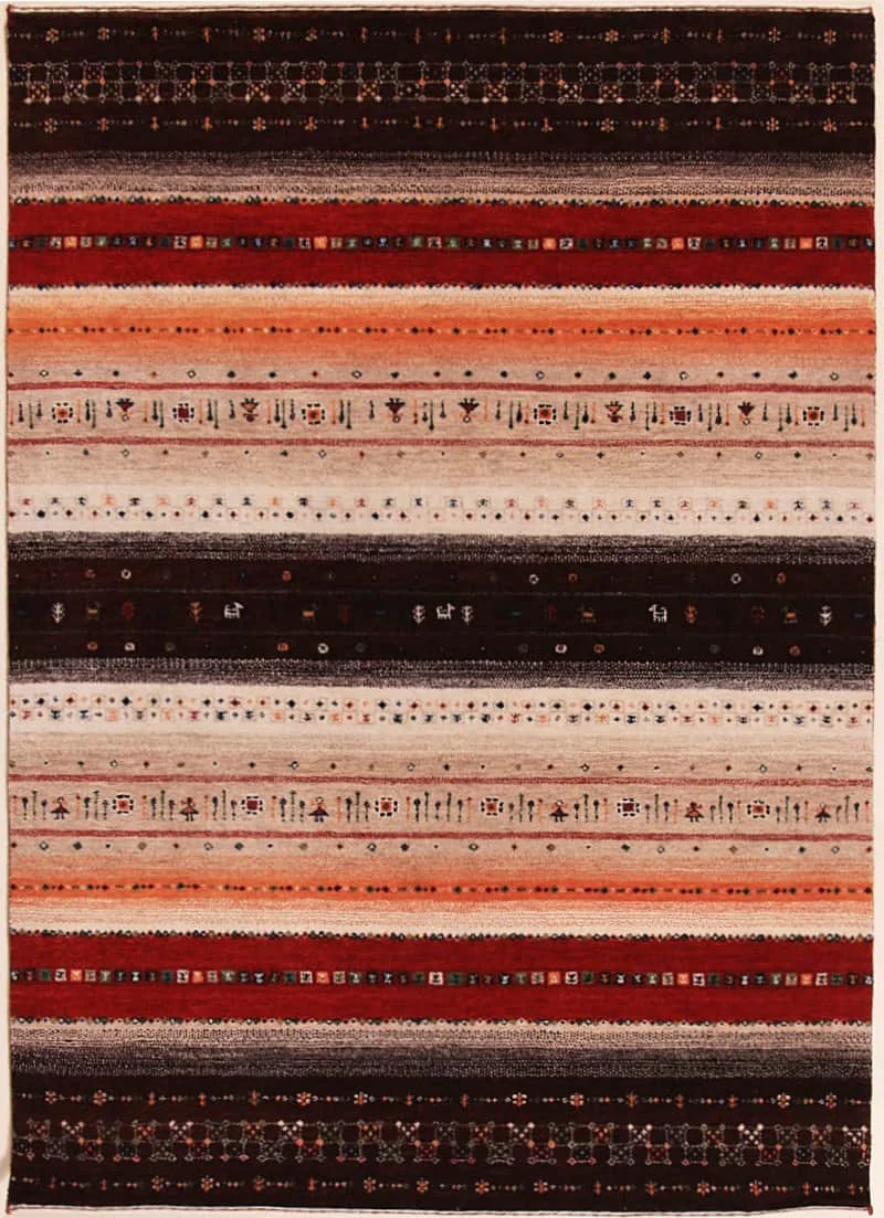 INDIAN LORIBAFT HANDMADE WOOL CARPET