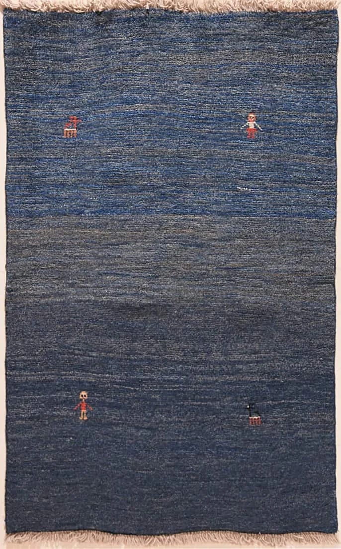 INDIAN LORIBAFT HANDMADE WOOL CARPET