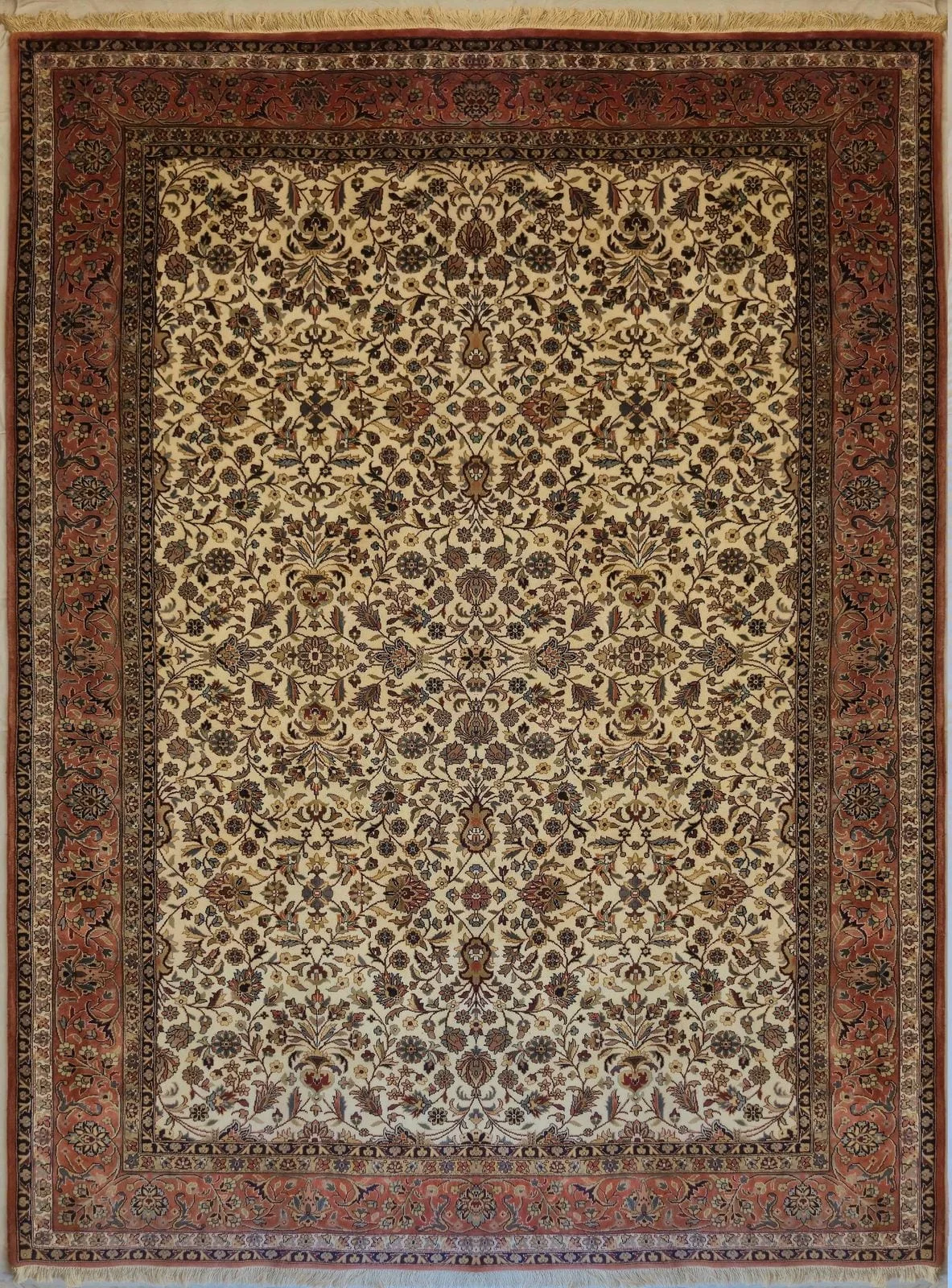 INDIAN SAROUGH HANDMADE WOOL CARPET
