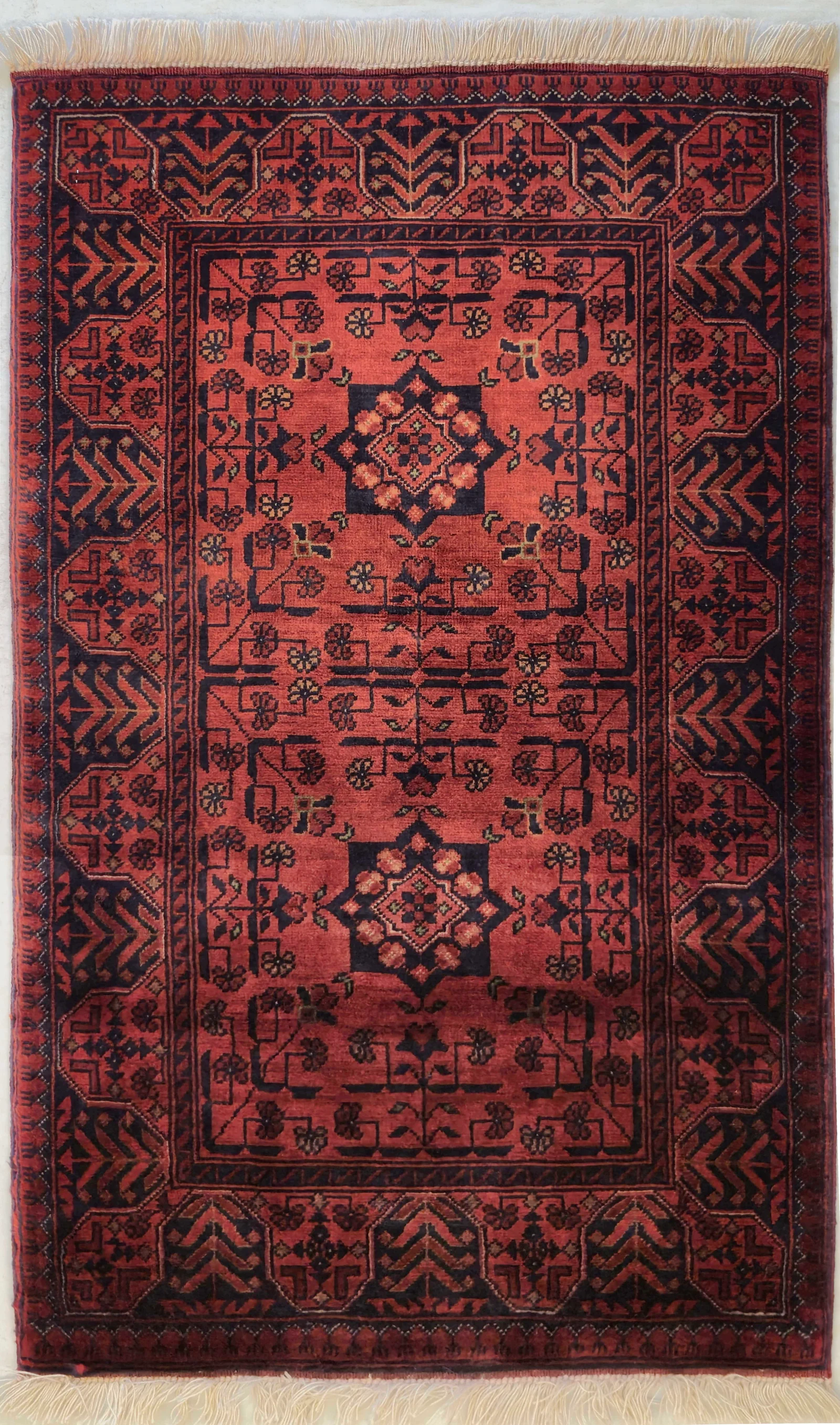 AFGHAN BELJIK HANDMADE WOOL CARPET