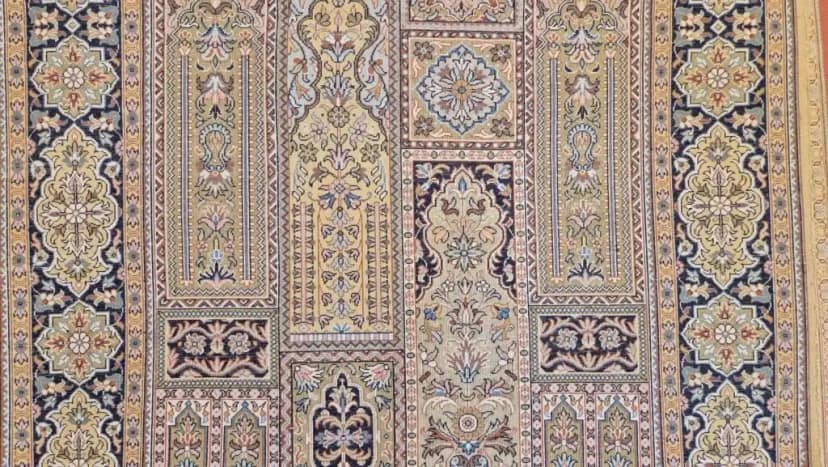 Back of Kashmir Silk