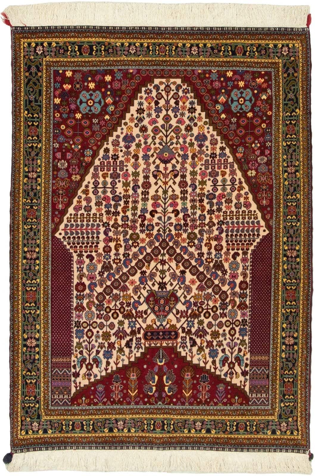 IRANIAN QASHQAI HANDMADE WOOL CARPET
