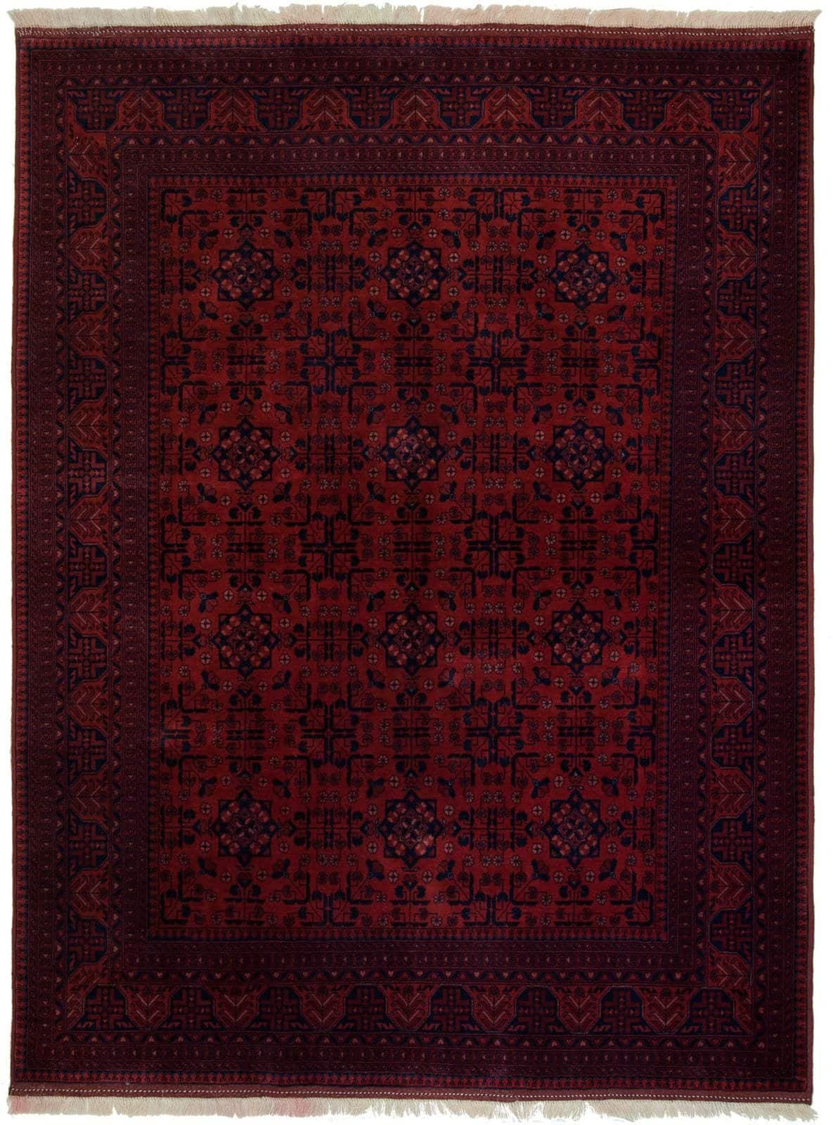 AFGHAN BELJIK HANDMADE WOOL CARPET