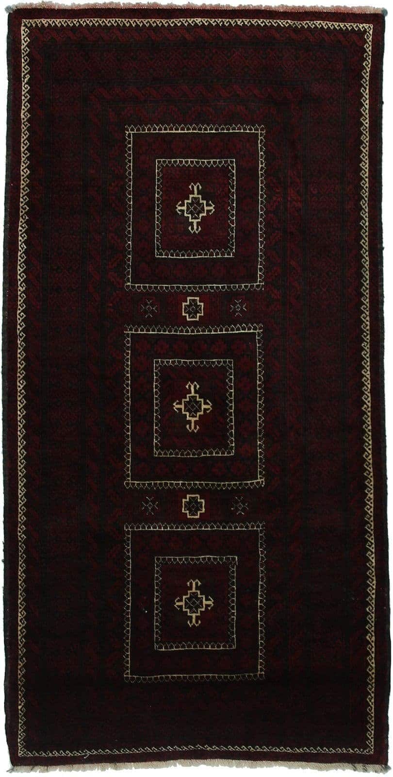 IRANIAN BALOUCH HANDMADE WOOL CARPET
