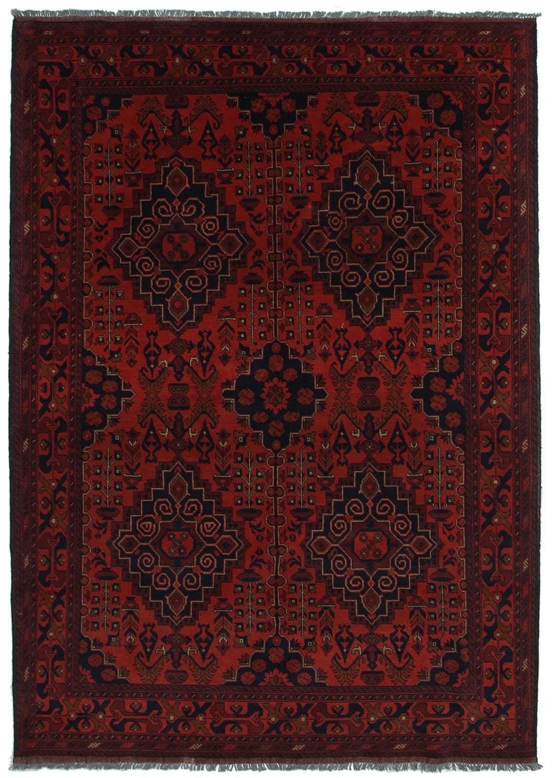 AFGHAN KHAL MOHAMMADI HANDMADE WOOL CARPET