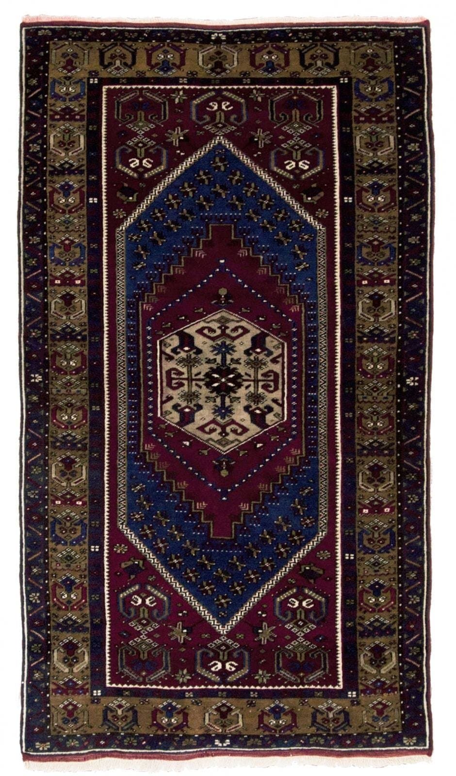 TURKISH YAHYALIAH HANDMADE WOOL CARPET