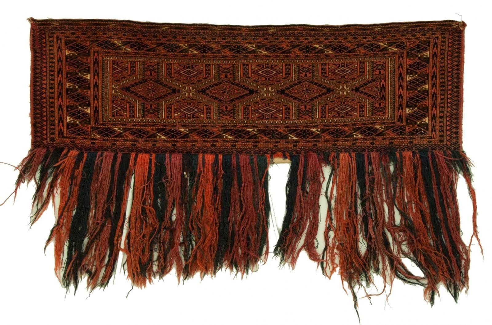 IRANIAN TURKEMAN HANDMADE WOOL CARPET