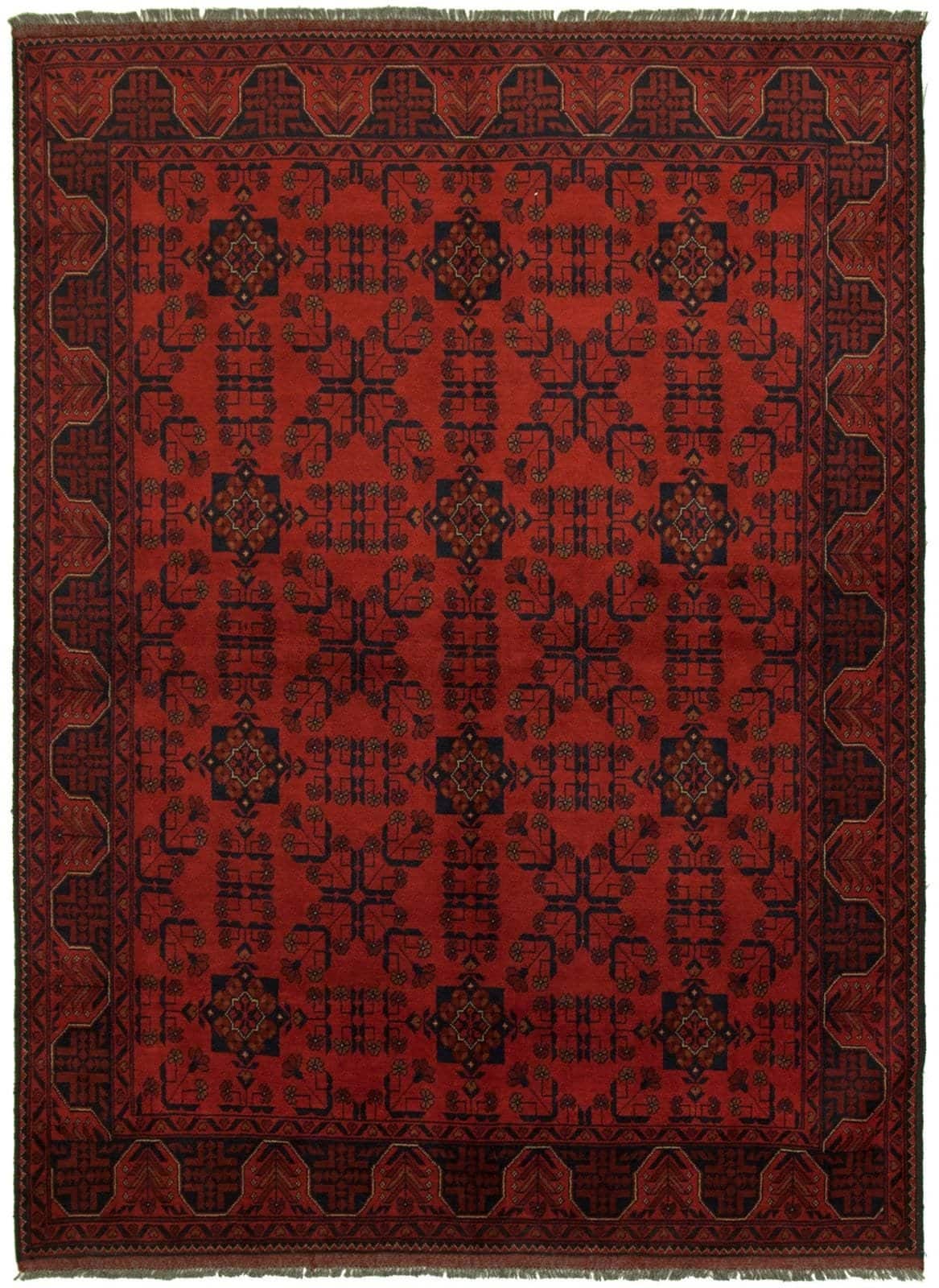 AFGHAN KHAL MOHAMMADI HANDMADE WOOL CARPET