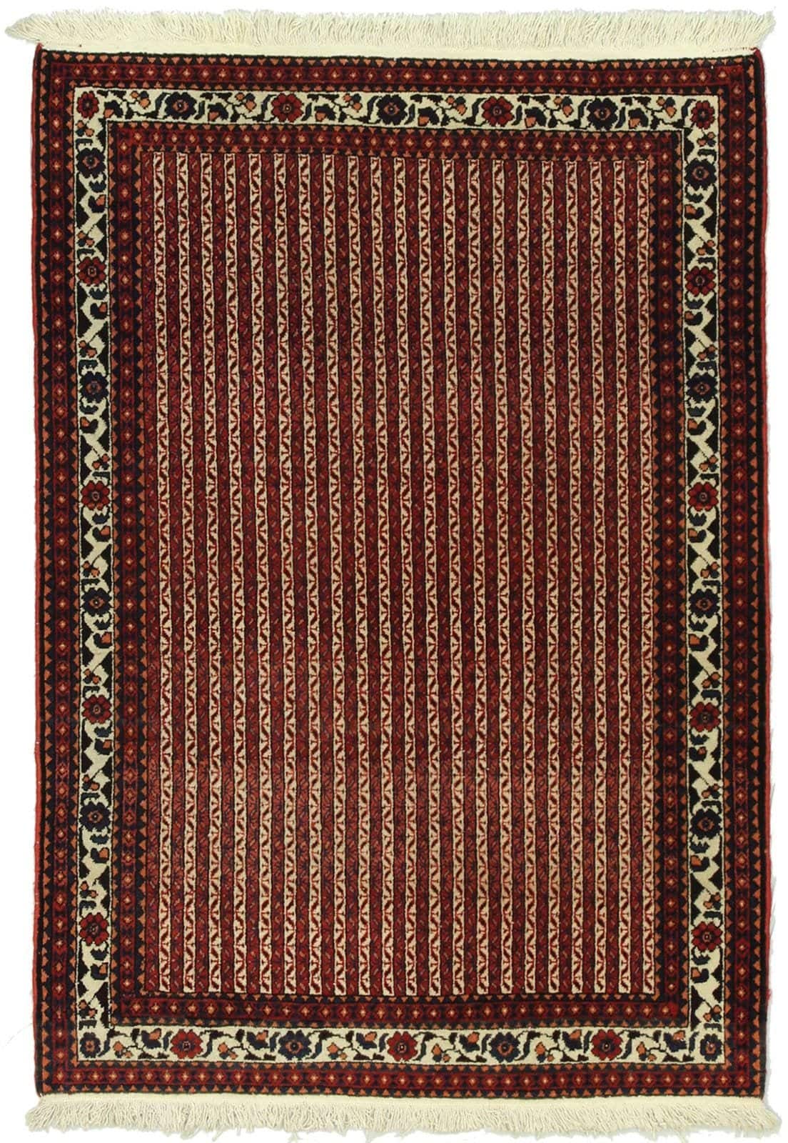IRANIAN ABADEH HANDMADE WOOL CARPET