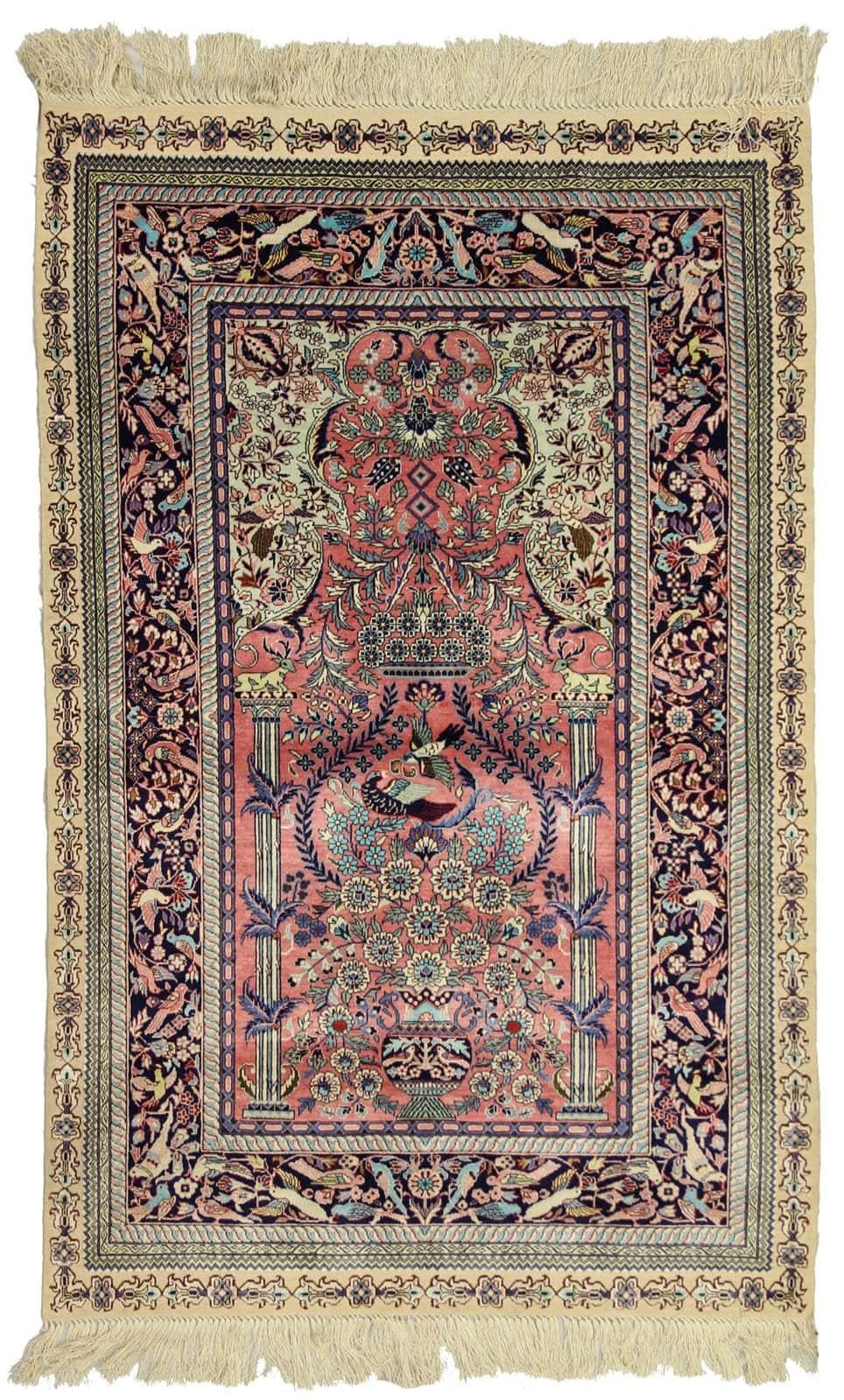 CHINESE SILK HANDMADE CARPET