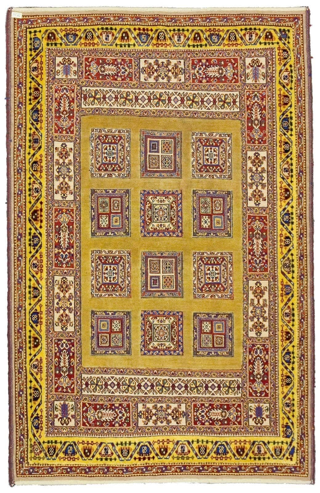 IRANIAN NIMBAFT HANDMADE WOOL CARPET