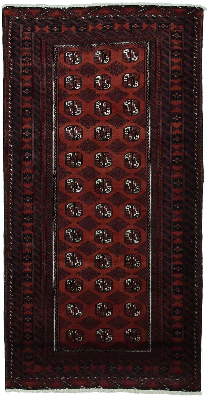 IRANIAN BALOUCH HANDMADE WOOL CARPET