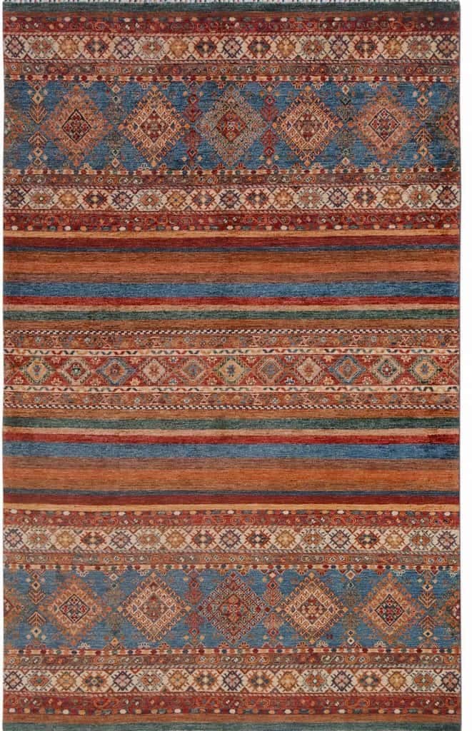 AFGÁN SHIRVAN SHAWL KÉZI CSOMÓZÁSÚ GYAPJÚ SZŐNYEG