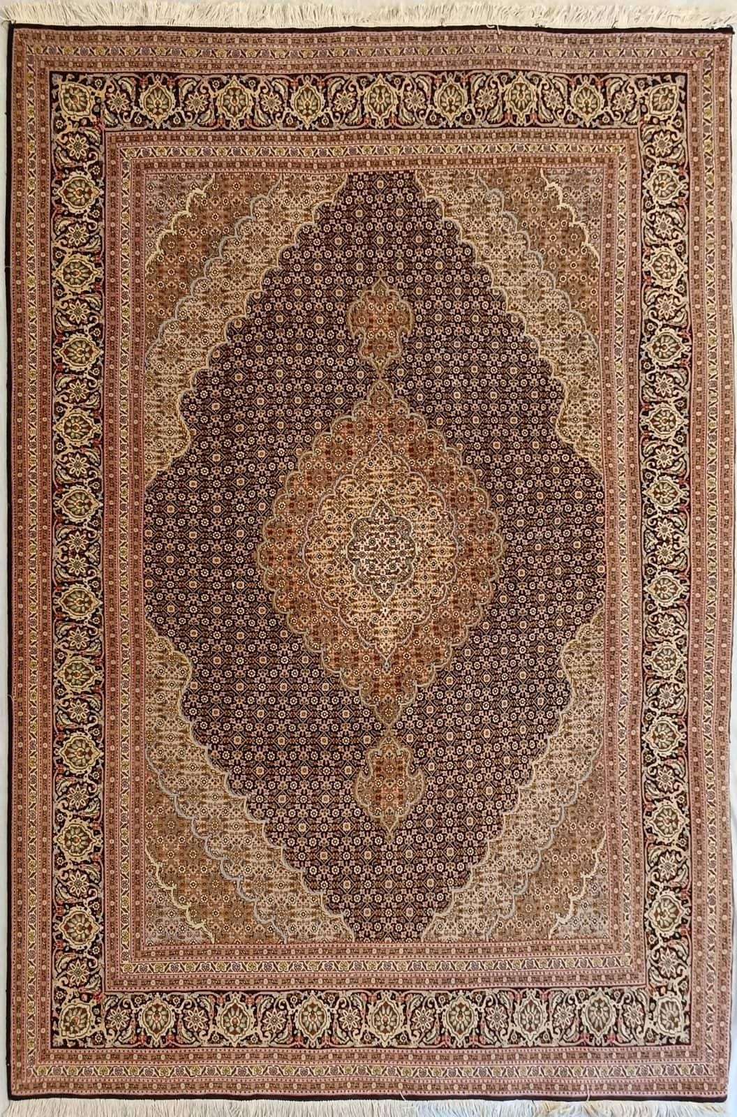 IRANIAN TABRIZ HANDMADE WOOL CARPET