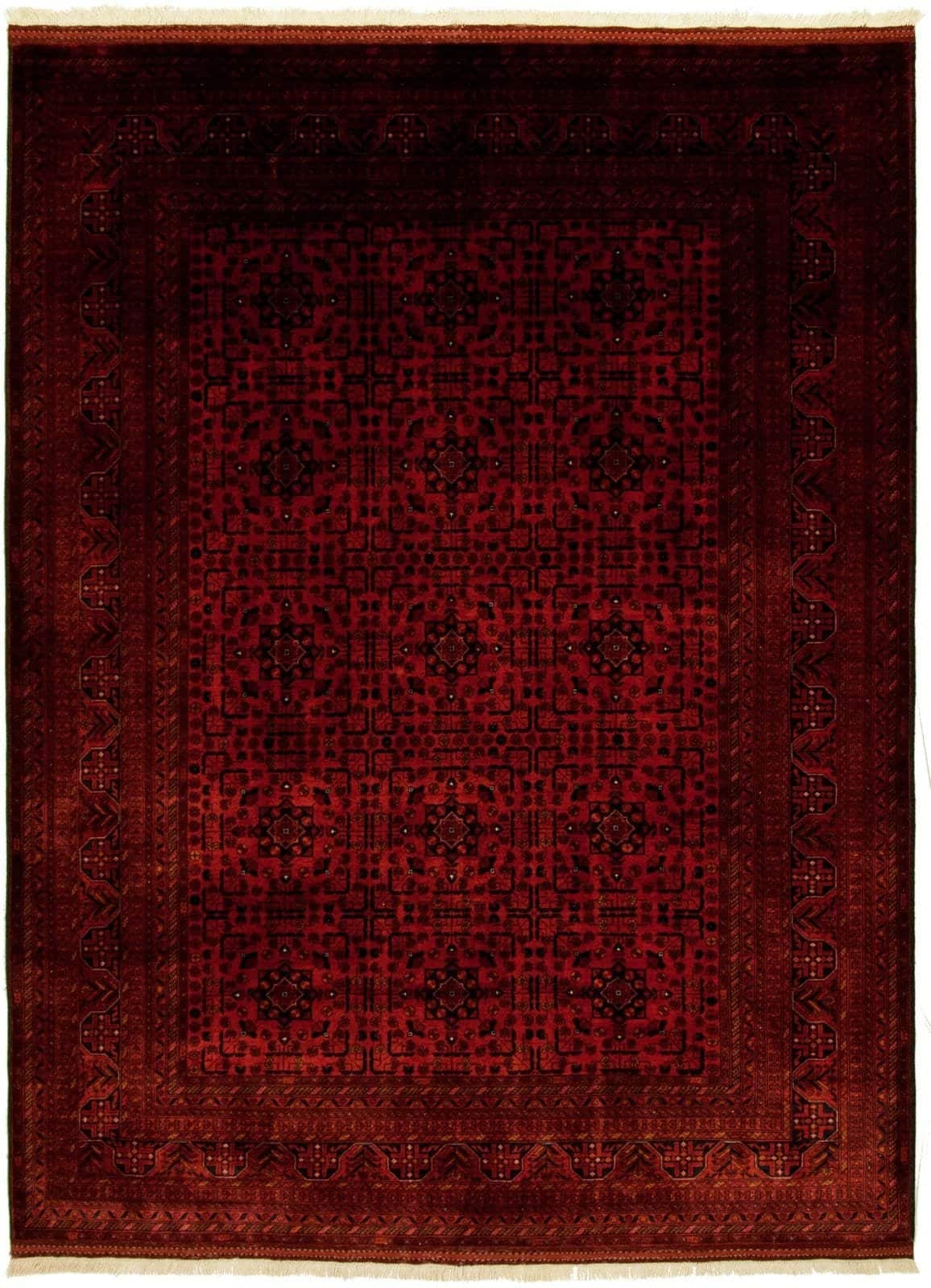 AFGHAN BELJIK HANDMADE WOOL CARPET