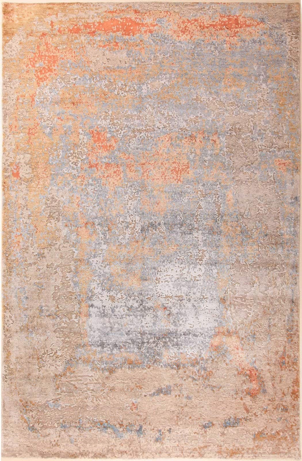 INDIAN AVANT-GARDE BARTA COPPERFIELD HANDMADE CARPET (Multiple Sizes)