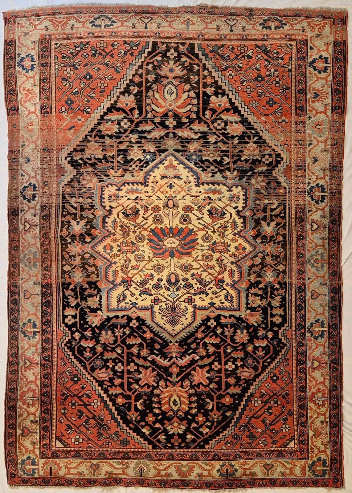 IRANIAN MALAYER HANDMADE WOOL CARPET