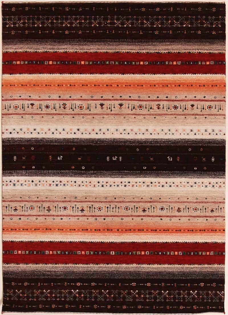 INDIAN LORIBAFT HANDMADE WOOL CARPET