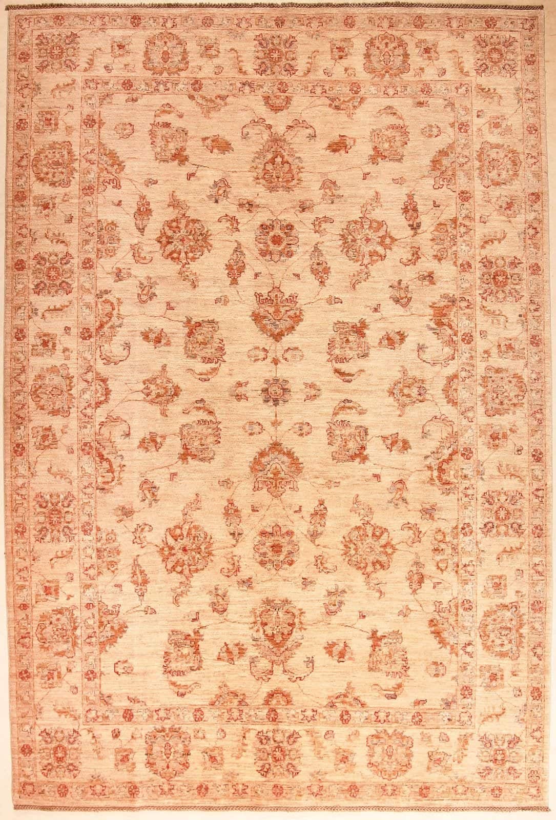AFGHAN FARAHAN USHAK HANDMADE WOOL CARPET