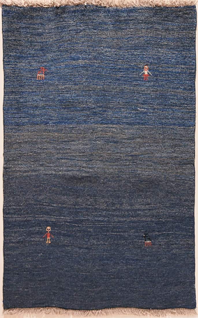 INDIAN LORIBAFT HANDMADE WOOL CARPET