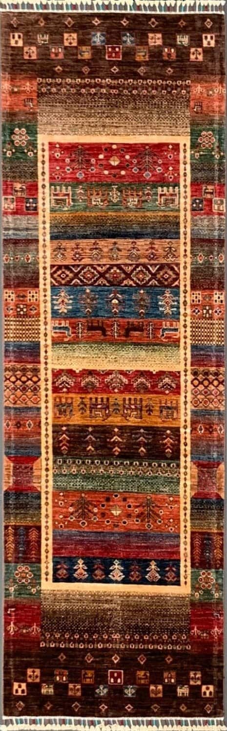 AFGHAN SHIRVAN HANDMADE WOOL CARPET